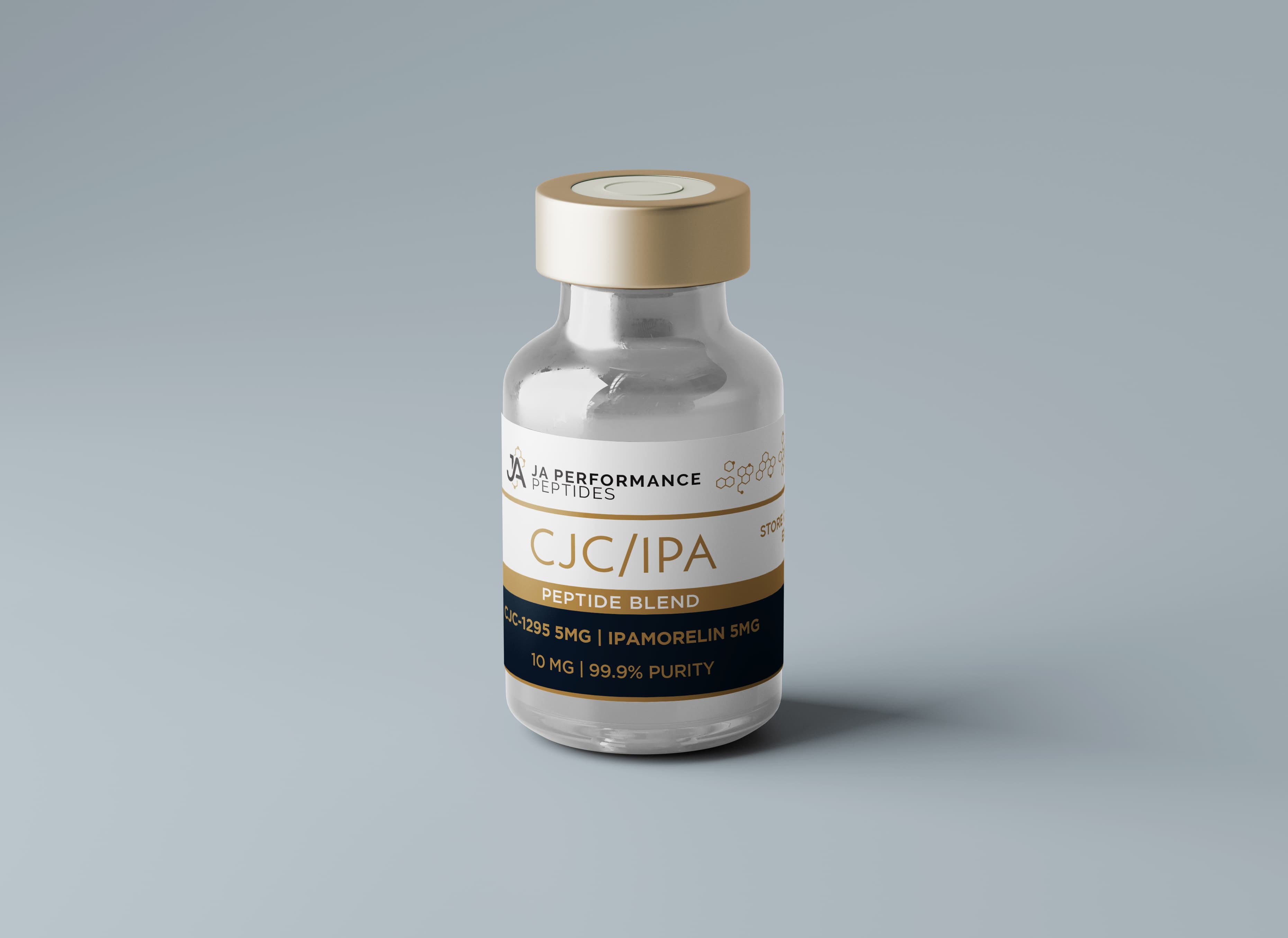 CJC-1295 / Ipamorelin Blend 10mg research peptide vial